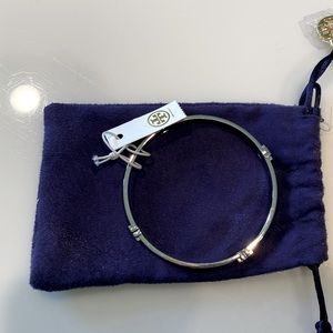 Silver Tory Burch Bangle